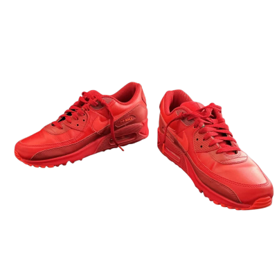 Nike Air Max 90 Chicago GS City Special Triple Red Mens Size 44 Sneakers