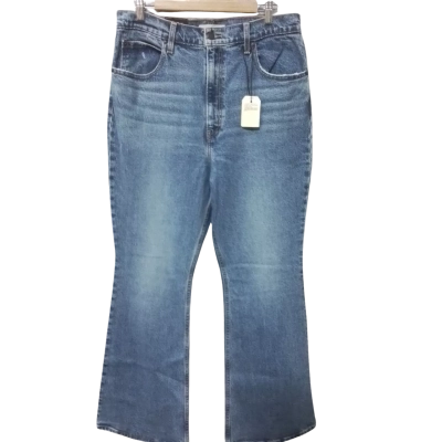 Levi's Womens  Size 32 High-Waisted Flare Jeans Blue 