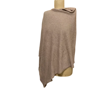 Autn  Size One Size Poncho Beige 
