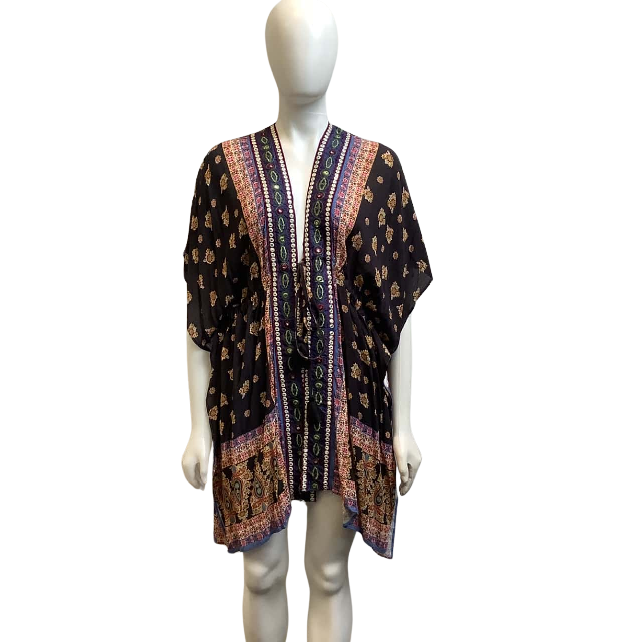 brand-new-sportsgirl-womens-12-14-patterned-kaftan-top-multicoloured-s