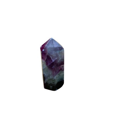 Mini Fluorite Generator Tower - Natural Crystal