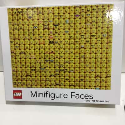 LEGO Minifigure Faces 1000 piece puzzle 