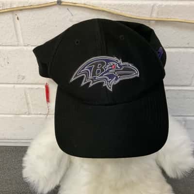 NFL: Baltimore Ravens Cap | New Era Mens  Size L / M Black  (B24)