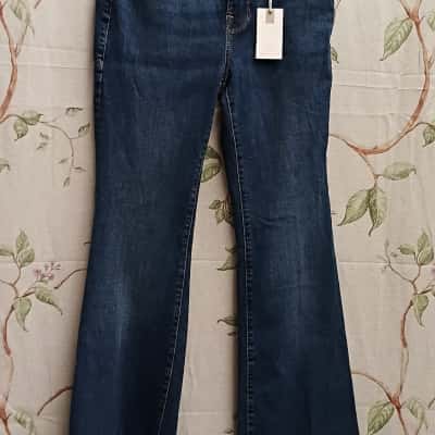 Good American Womens  Size 8 Skinny Jeans Blue 