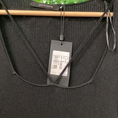 Portmans Womens  Size M Long Sleeve Dress Black  