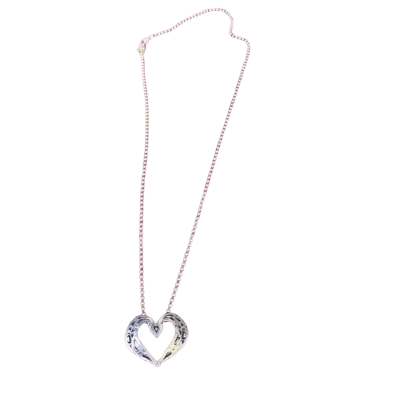  J Gamble Mag stealing silver Womens Necklace Silver 