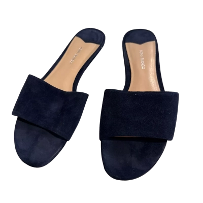 Tony Bianco Womens  Size 5 Suede Dark Blue Shoes 