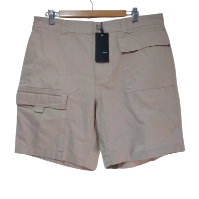 ZANEROBE Jumpa Combat Cargo Shorts - Size 34 - Beige/Oat