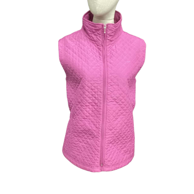 R.M.Williams  Size 14 Quilted Vest Jacket Purple 