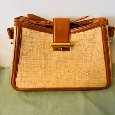 Charles & Keith Womens Brown hand bag 