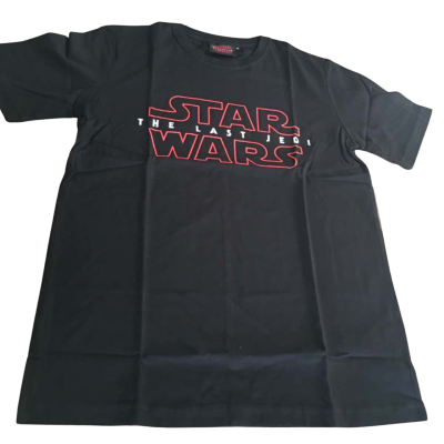  Mens  Size S Short Sleeve T-shirt Black  Star Wars Last Jedi Promotional T shirt     HTH 2