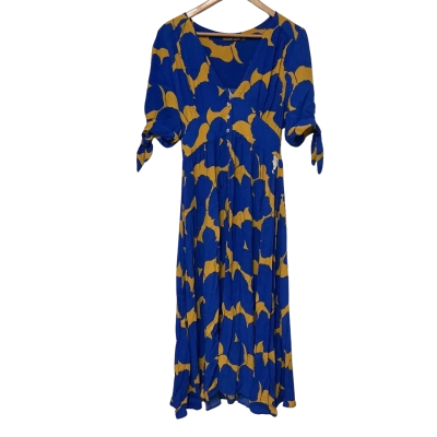 Mister Zimi Size 12 Blue / Yellow Dress