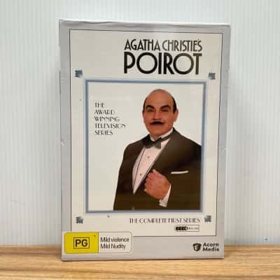 Agatha Christie’s Poirot The Complete First Series 4 DVD Set