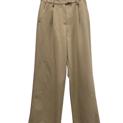 Preview Womens  Size 8 High Waisted/ Wide Leg Pants Nude 