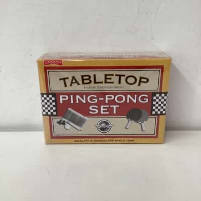 NEW - Tabletop Ping-Pong Set