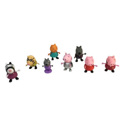 Peppa Pig Figures as pictured
