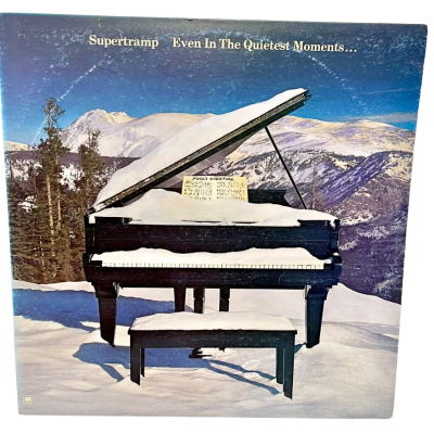 WINTER SALE Supertramp- Even in the quietest moments Vinyl LP Record