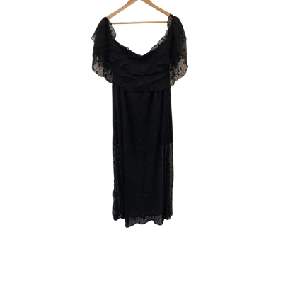 Jamie My Love Size XL Off The Shoulder Dress Black  