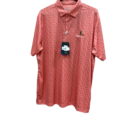 Sporte Premium Golf Polo Colour: Peach Size: L