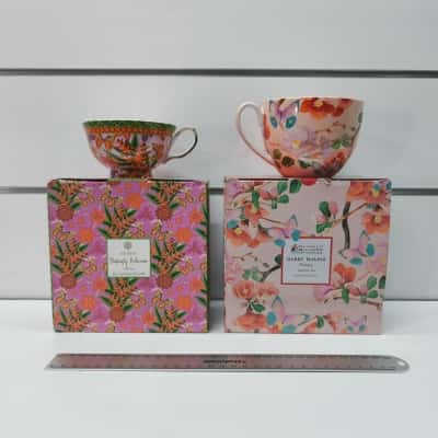 Duo Mug and Saucer Sets PreOwned 