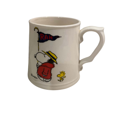 Vintage Snoopy & Roostock 1965 RAH Mug