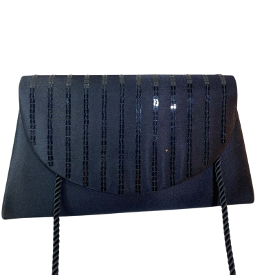 Olga Berg Womens Black Shoulder Bag