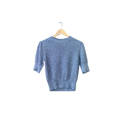 Gorman Size 10 Short Sleeve Top Grey/Silver 