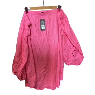 Autograph Womens  Size 18 Off-the-shoulder Top Pink  