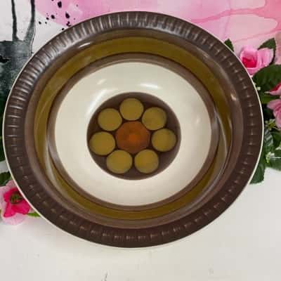 Electra Casual Ceramic Serving Bowl Japan 25cm Diameter