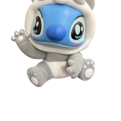 Disney Miniso. Stitch Party Animals. Stitch Panda. 10cm figurine