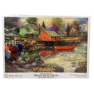 Buffalo Games - Quiet Cove - 1000 Piece Jigsaw Puzzle (Brand New)