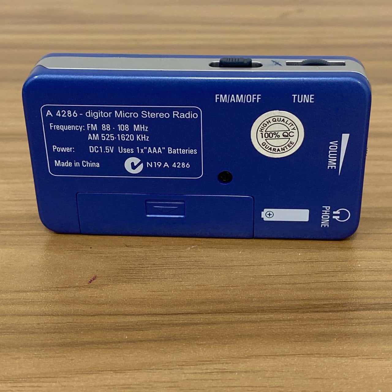 Retro Digitor AMFM Micro Stereo Radio