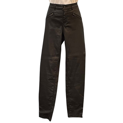 Country Road Womens  Size 12 High Waisted Pants / Straight Leg Pants Black  
