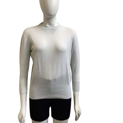 Jac + Jack Womens  Size M Wool & Cashmere Blend Jumper Light Blue