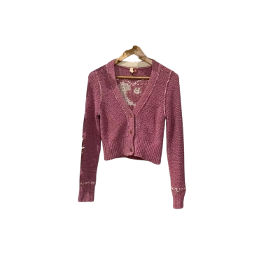 Urban Outfitters Womens  Size XS Button-down Cardigan Pink  