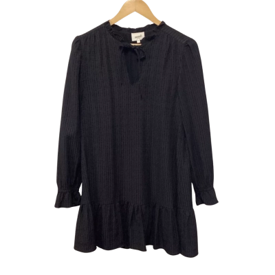 Seed Heritage Womens Long Sleeve Dress Black  