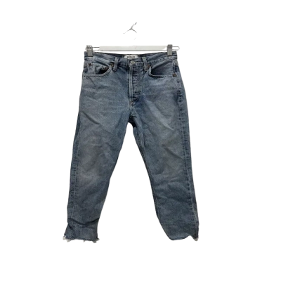 AGOLDE Womens  Size 23 High-Waisted Jeans Blue 