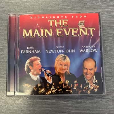 The Main Event John Farnham Olivia Newton-John Anthony Warlow