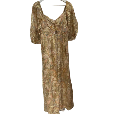 RANNAGILL  Womens Jumpsuit Gold / Pattern 