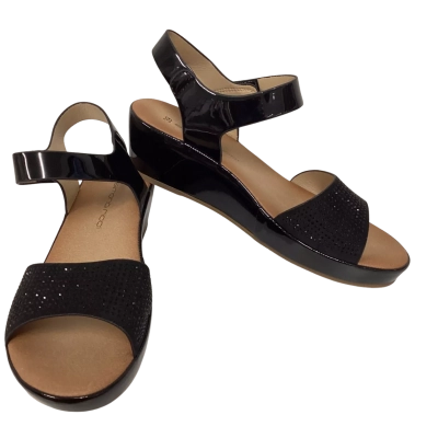 Simona Ricca Womens  Size 39 Sandals Black  
