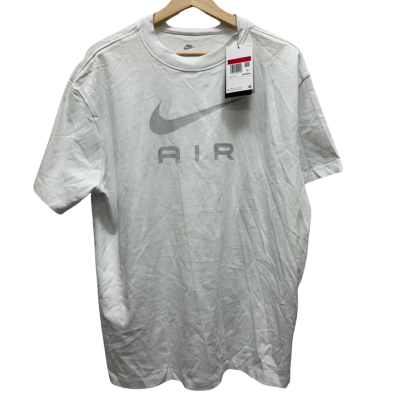 Nike Womens  Size L Short Sleeve Top White 