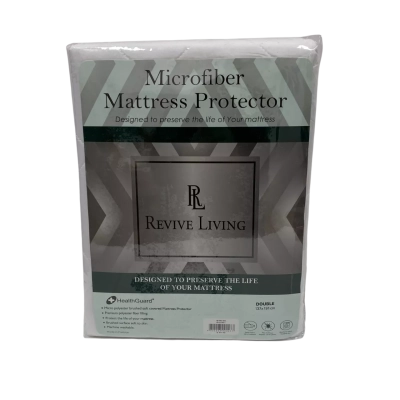Revive Living Microfibre Mattress Protector DOUBLE BNWT