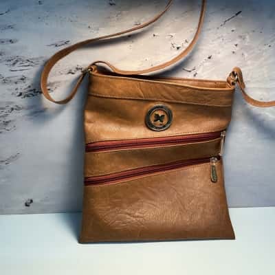 Mimco Caramel Cross Body Bag 