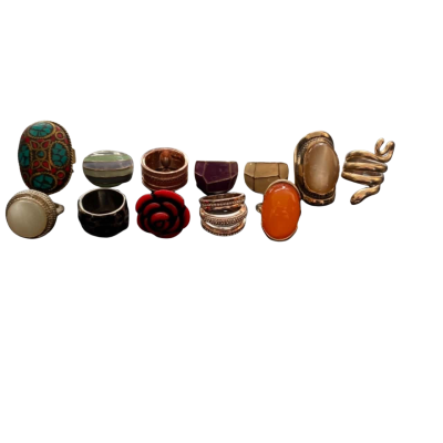  Womens Rings Multicoloured 