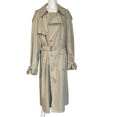 Rembrandt Beige Trench Coat / Trenchcoat Size L
