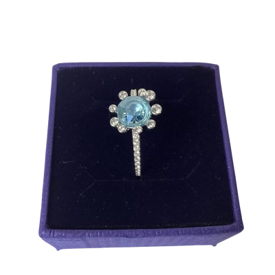 Swarovski - Olive Collection Aqua Blue Ring (Article no 5482502)