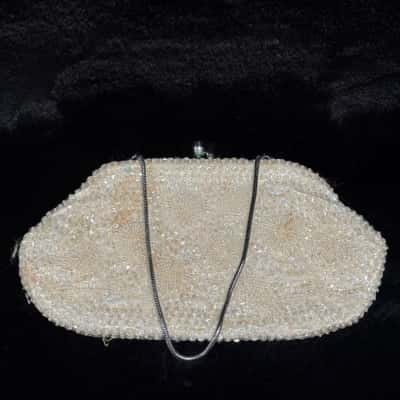 Vintage hand beaded purse 