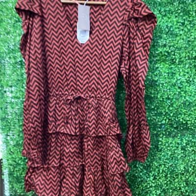 Piper Womens  Size 14 Casual Dress Multicoloured 