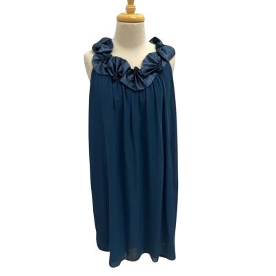 Basque Indigo Dress.  Size 16.  New with tags