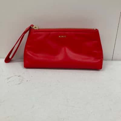 Mimco Women’s Racer Red Puffy Pouch